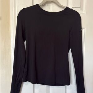 Classic Black Long Sleeve Top